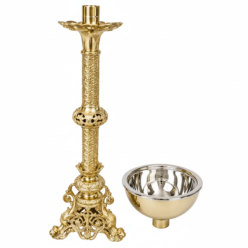 H-143-414 Floor Standing Holy Water Font