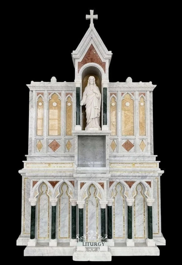 Gothic altar 11ftx80" "The Thomas More", main view