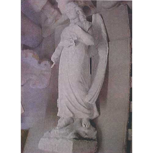 Graceland Angel 53 inch statue, white finish
