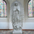 Large Marble Statue of Our Lady of Guadalupe