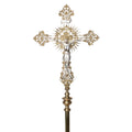 H-209PC Cathedral Style Processional Crucifix Fynders Keepers