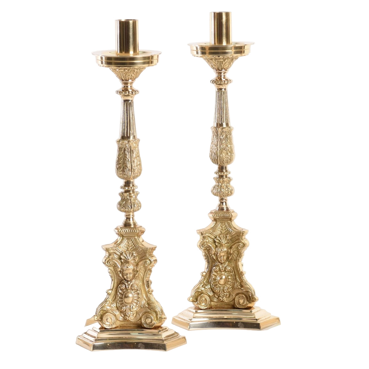 H-372B Brass Candlestick