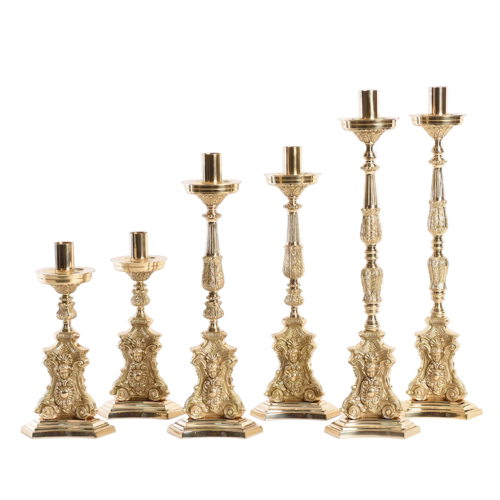 H-372B Brass Candlestick