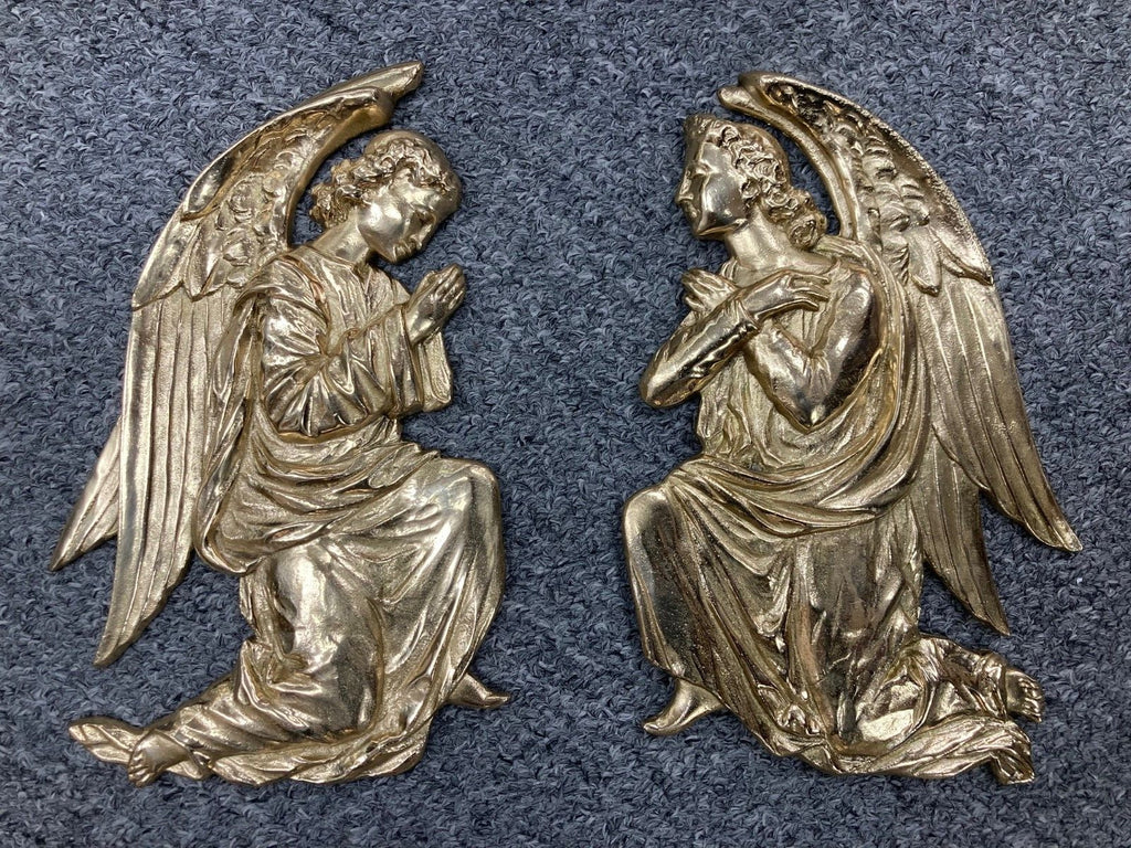 H-424 Brass Relief Angels Fynders Keepers