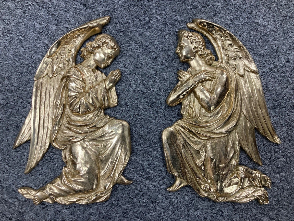 H-424 Brass Relief Angels Fynders Keepers