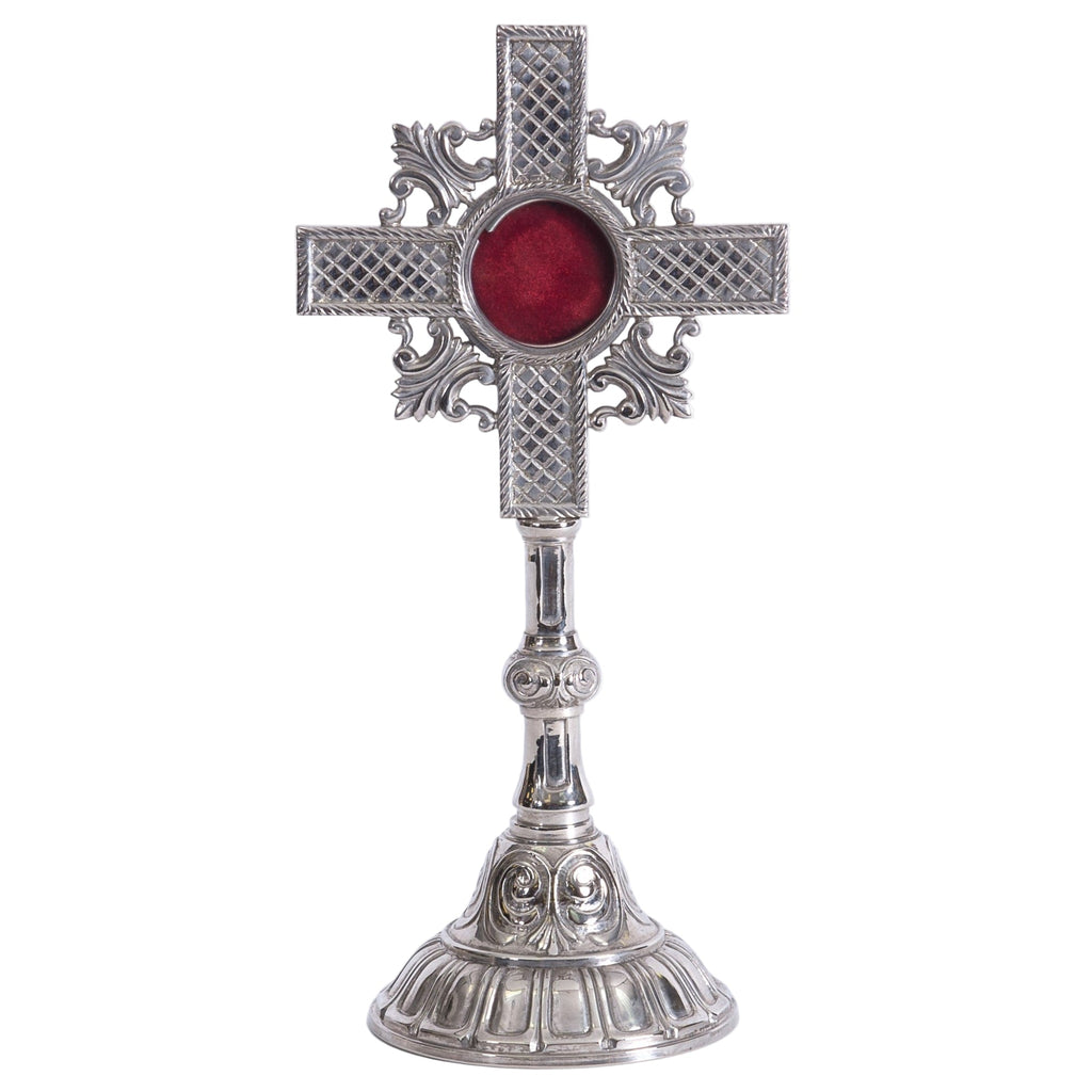 H-72S Silver Plated Reliquary Fynders Keepers