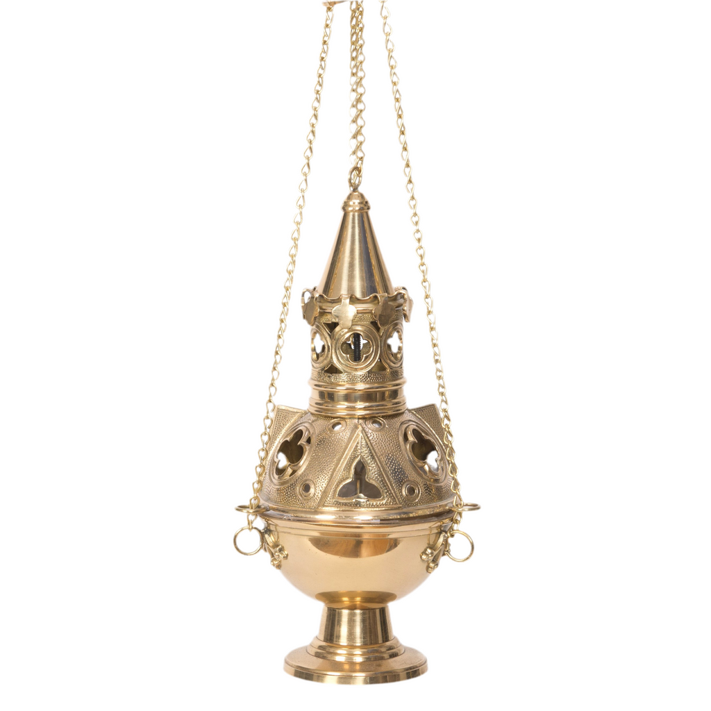H-92 Chapel Style Censer Gothic Fynders Keepers