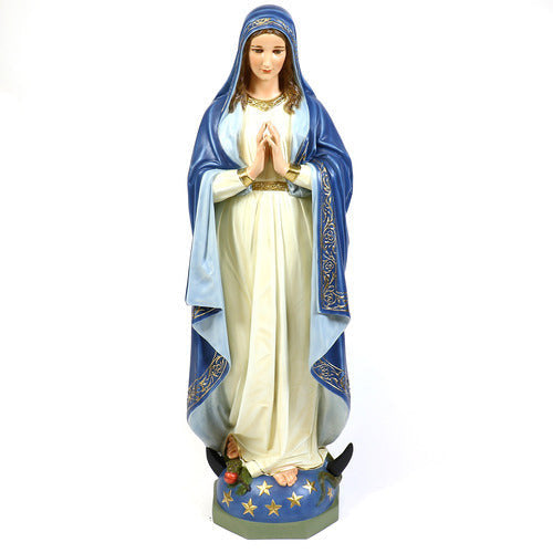 Immaculate Conception statue, 50 inch, full color
