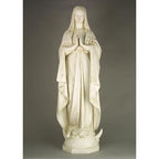 Immaculate Conception statue, 50 inch, white fiberglass
