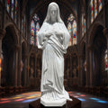 Marble Statue of The Immaculate Heart of Mary