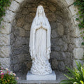 Marble Statue of Mary, Our Lady of Lourdes, 3 ft.