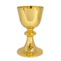 H-2000SG Smooth Gold Marian Communion Cup