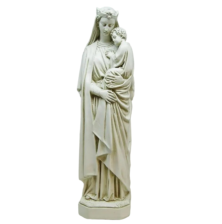 Fiberglass Statue of Mary with Child
