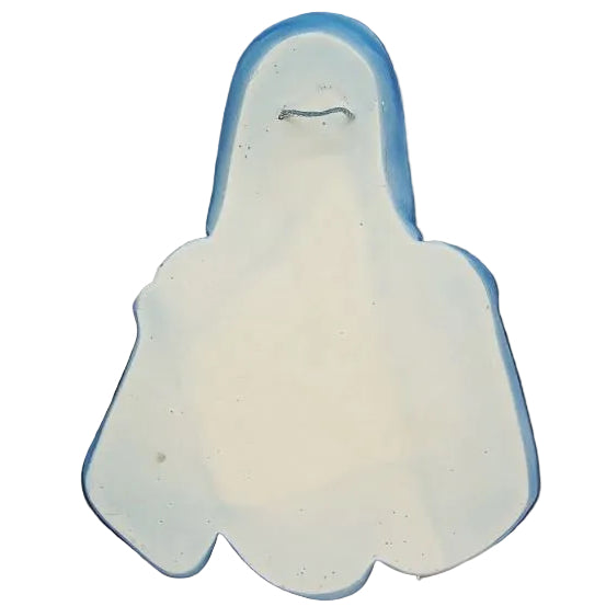 Hand Painted Fiberglass Wall Plaque of Mary