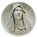 Blessed Mother Mary Fiberglass Wall Plaque