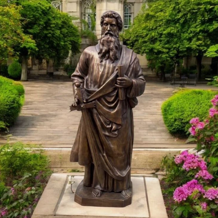 Bronze Statue of St. Paul