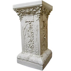 Ornate Fiberglass Statue Pedestal