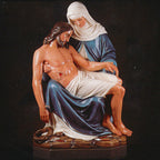 Pietà statue, 53 inch, color finish