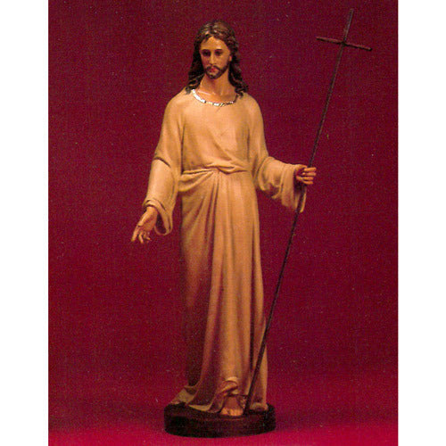Resurrection Christ 39 inch statue, color finish