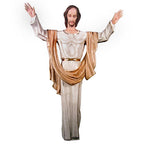 Rising Christ Wall 67 inch statue, color finish