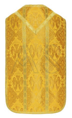 Silk damask Roman chasuble, additional view