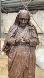 Mother Teresa in Real Bronze 72"