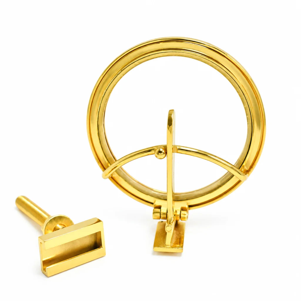 H-40X Gold Plated Luna 2 3/4"