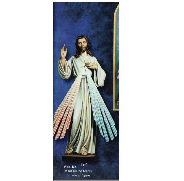 Divine Mercy Statue J3 Fynders Keepers