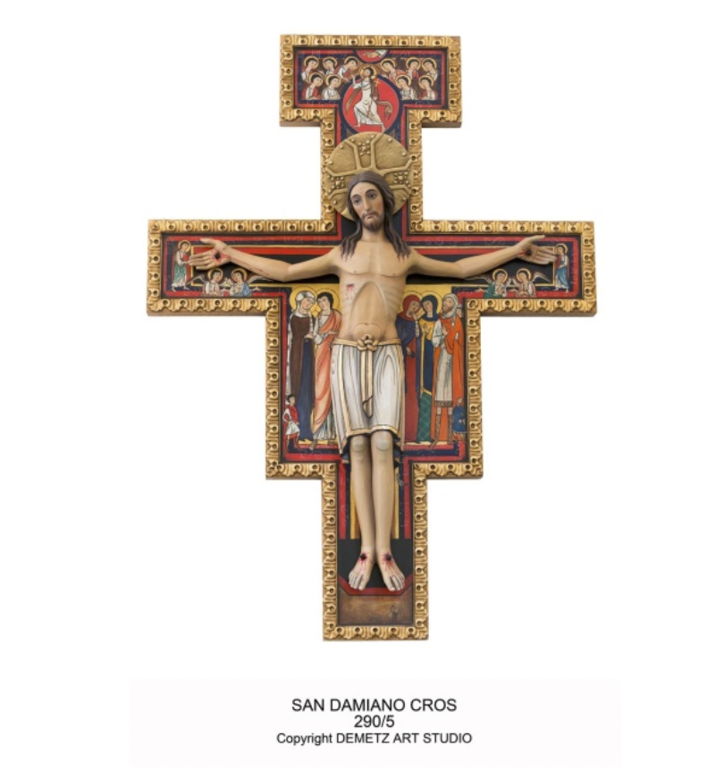 SAN DAMIANO CRUCIFIX X447 Call for price
