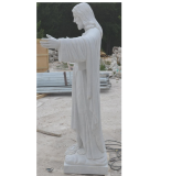 Welcoming Christ Carved Marble Statue M 1447 Fynders Keepers