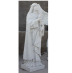 St Catherine of Sienna Carved Marble Statue 72" Fynders Keepers