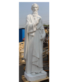 St Paul Carved Marble Statue  79" M14159