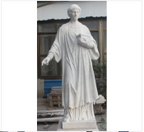 St Lawrence Carved Carved Marble Statue 74" M4215