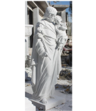 St Joseph 60" Carved Marble Statue M15t86