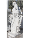 St Joseph 60" Carved Marble Statue M15t86