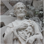 St Joseph Carved Marble Statue M2575
