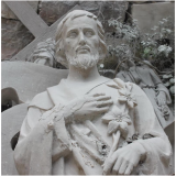 St Joseph Carved Marble Statue M2575