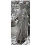 St Peter Carved marble Carved Marble Statue 71" Ma2557