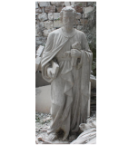 St Peter Carved marble Carved Marble Statue 71" Ma2557