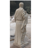 St Paul Statue in Marble Carved Marble Statue 71" M1557