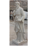 St Paul Statue in Marble Carved Marble Statue 71" M1557