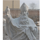 St Augustine 48" tall Carved Marble Statue M145751