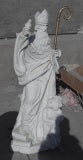 St Augustine 48" tall Carved Marble Statue M145751