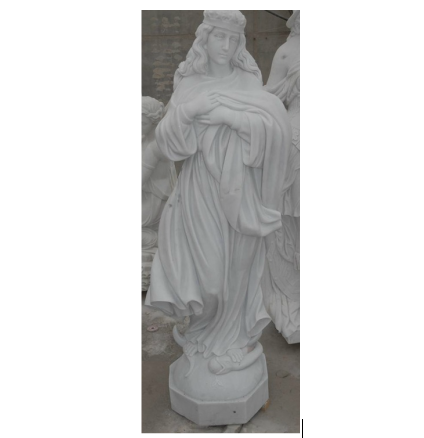 Assumption of Mary Marble Statue M15517 6ft