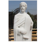 St Mark the Evangelist Marble Statue 71" M1510
