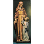 St Anne and Child  Statue 59"