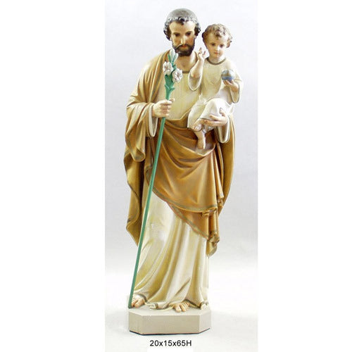 St Joseph and Child Statue 65"