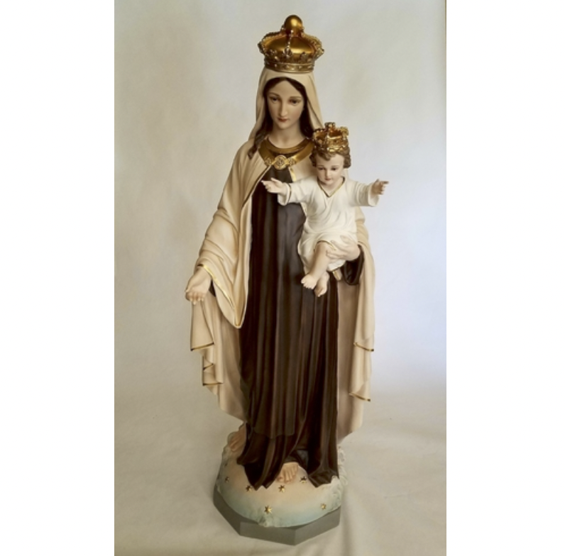 Our Lady of Mt Carmel Statue 60"