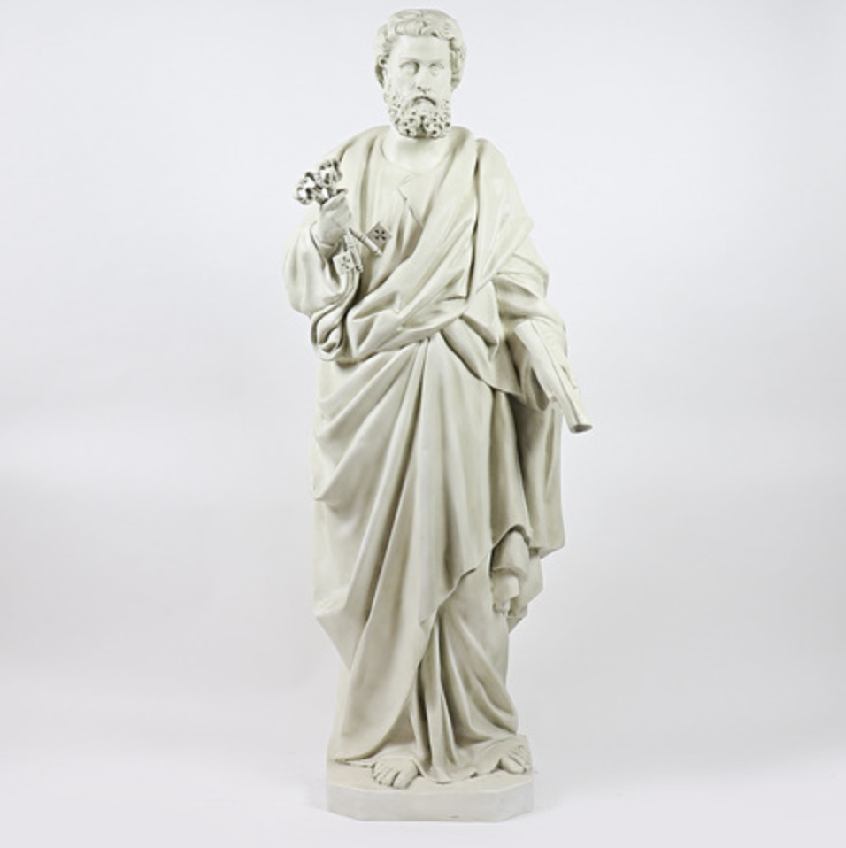 St Peter Statue 63" Fynders Keepers