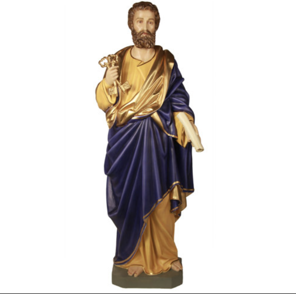 St Peter Statue 63" Fynders Keepers